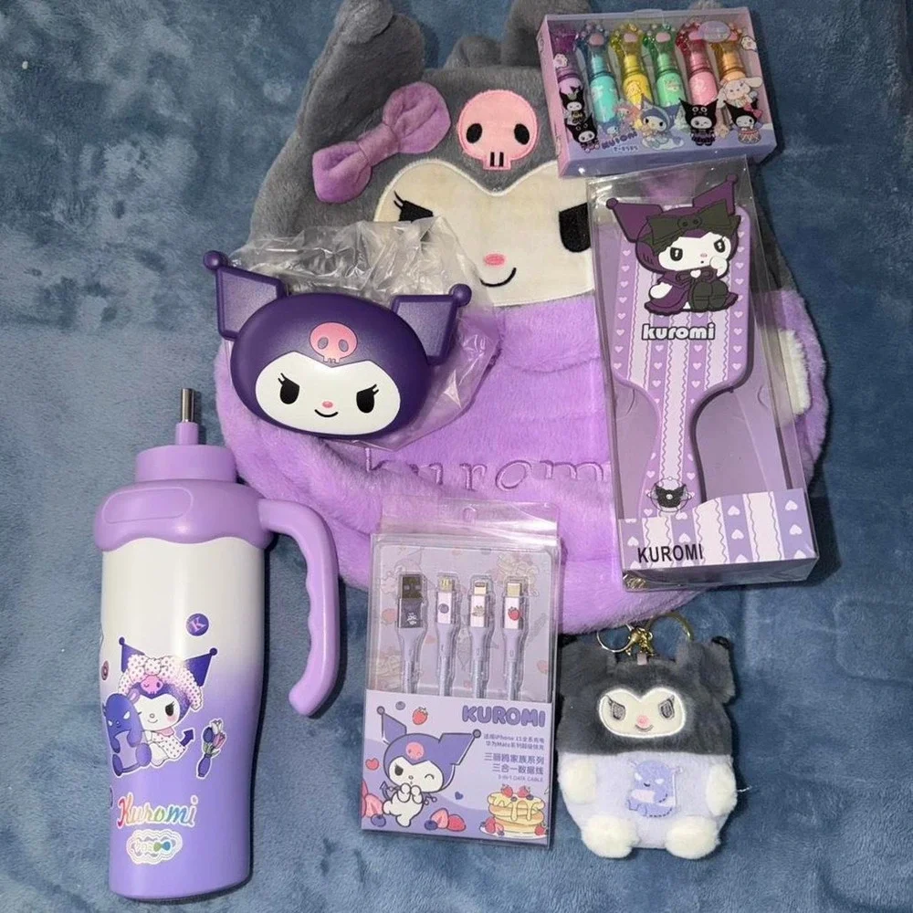 Kuromi Sanrio purple gift bundle